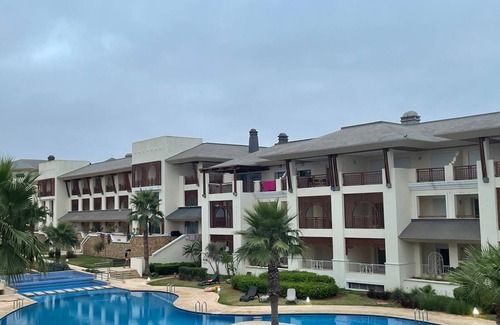 Bouznika Apartment | Scenic Waterfront Apartment with Pool and Family Amenities