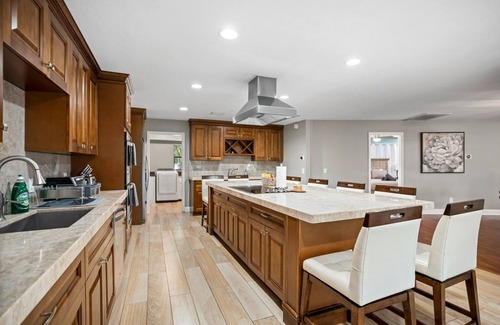 Limona Improvement House | Idyllic Waterfront Home with Heated Pool and Spa Amenities