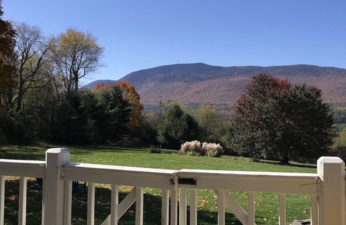 Manchester Center House | Idyllic Home with Spectacular Views, Near Town Amenities