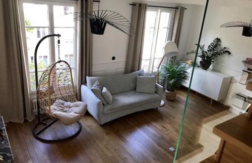 Saint-Vincent-de-Paul Apartment | Beautifully designed homely calm parisian duplex