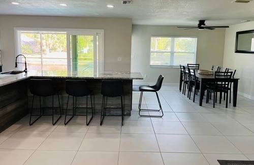 Harbour Heights House | Updated Canal Home with Heated Pool & Ocean Views