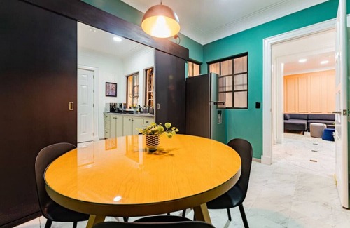 Hipodromo Condesa House | Elegant Beaux-Arts Retreat in Condesa with Rooftop Oasis