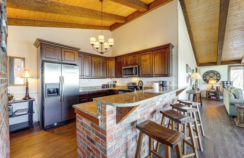 Beech Mountain House | Explore Beech Mountain Home with Game Room & Scenic Views