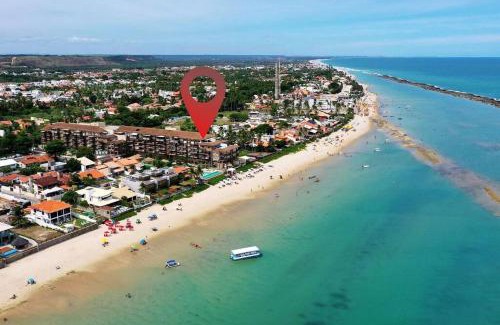 Barra de Sao Miguel Apartment | Oceanfront Barra Bali: 4-Bedroom Retreat with Pool