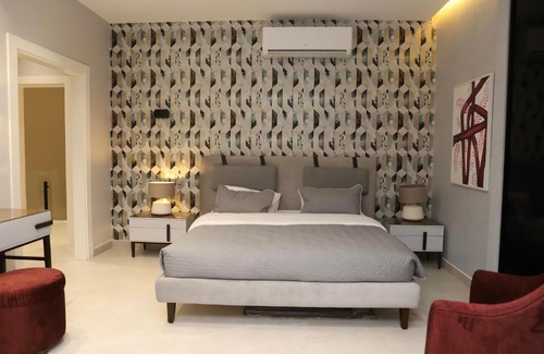Al-Maghtas Villa | Beit Elhala Villa: Oceanfront Getaway with Pool & Hot Tub