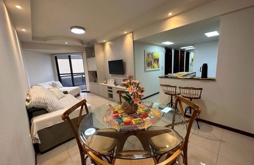 Pajucara Apartment | Cozy Oceanfront Apartment with Spa and Pet-Friendly Amenities