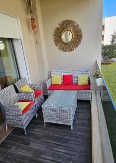 Sidi Rahal Apartment | Relaxing Oceanfront Retreat at AMWAJ Beach & Resorts