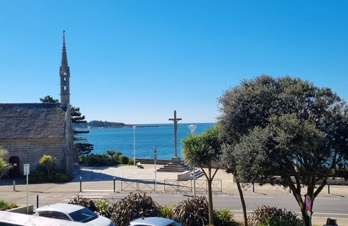 Concarneau Apartment | Inviting Ocean View Apartment with Balcony in Concarneau