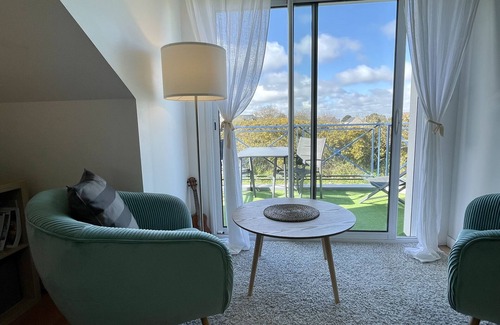 Carantec Apartment | Seaside Retreat: Top-Rated Apartment with Terrace & Views
