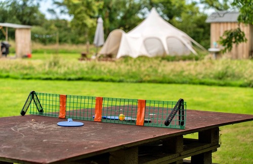 Ilfracombe Ski Chalet | Bell Tent in North Devon near Stunning Beaches