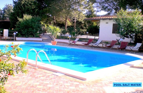 Partinico Villa | Discover Bella Home: Oceanfront Escape with Saltwater Pool