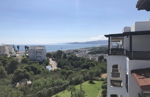 Cabo Negro Apartment | Bella Vista: Breathtaking Mediterranean Views & WiFi Access