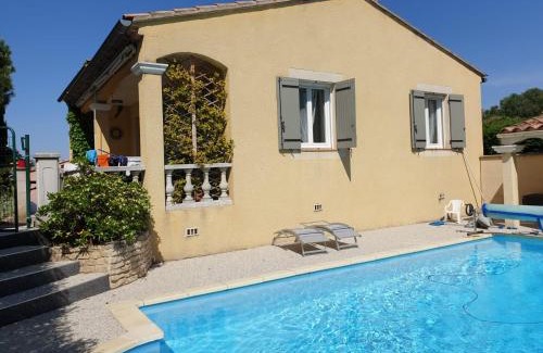 Monteux Villa | Elegant Villa Steps from Monteux Center with Pool & Ocean View