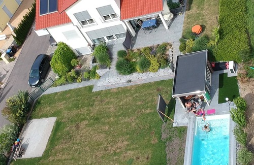 Stetten Apartment | Scenic Bellevue "Hagnau" with Lake Constance and Alps Views