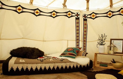 Roxbury RV Rental | Unique Glamping Experience at Bellfire Tipi, New York