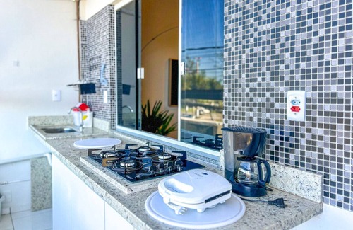 Rio das Ostras Apartment | Relax at Belo Loft Ritz Just 9 Min from Rio das Ostras Beach