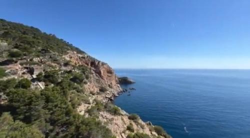 Aiguablava Apartment | Relax at Le Balcon de la Mer: Pool & Oceanfront Views