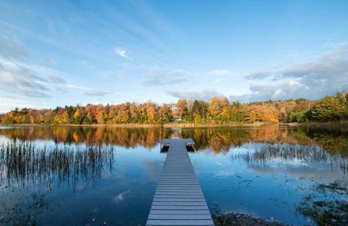 Becket House | Serene Berkshire Vacation Rentals: Lakeside Cabin Escape