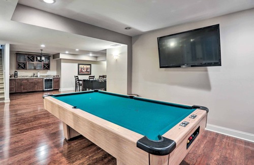 Bernardsville House | Idyllic Bernardsville Retreat with Private Pool and Patio