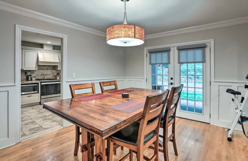 Bernardsville House | Idyllic Bernardsville Retreat with Private Pool and Patio