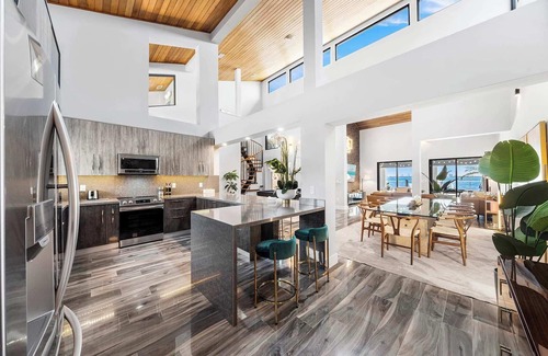 North Bay Village Villa | Premier Bayfront View Villa with Heated Pool & Spa