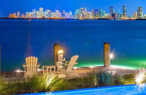 North Bay Village Villa | Experience Bayfront Views with Pool at New Construction