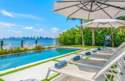 North Bay Village Villa | Experience Bayfront Views with Pool at New Construction