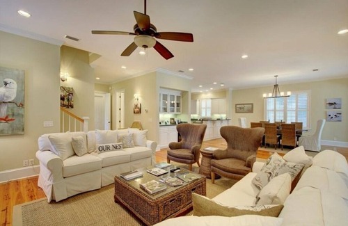 East Beach House | Premier East Beach House: Oceanfront with Heated Pool!