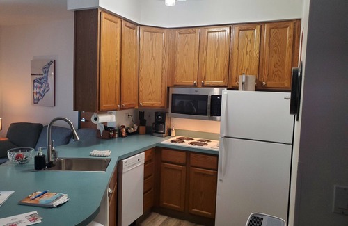 Lake Geneva Condo | Prime Lake Geneva Studio Suite Steps from Downtown