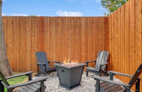 Irving House | Discover Irving's Yard Firepit with Free Parking Amenities