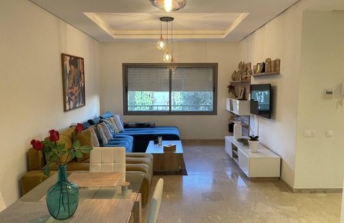 Nouaceur Apartment | Convenient Unit Near Airport with Family and Pet Amenities