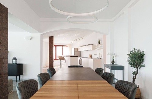Budva Apartment | BEST VIEW 4-bedroom apartment with swimming pool and private top-roof terrace