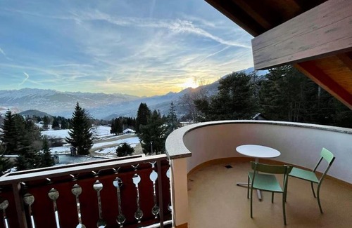 Lens Apartment | Unmatched Views and Family-Friendly Amenities in Crans-Montana