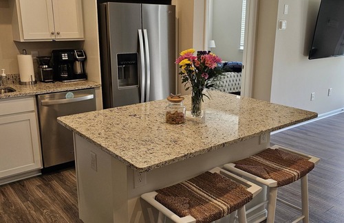Millville House | Beachfront Townhome with Pool Access for Families and Pets
