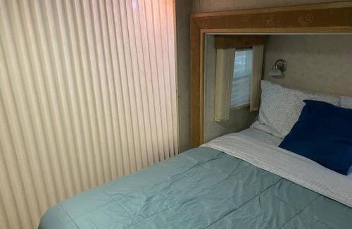 Beulah Apartment | Discover Betsie: Cozy RV Retreat with Hot Tub & Firepit