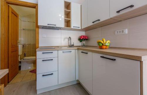 Dramalj Apartment | Bezauberndes Studio nur 100 Meter zum Strand mit Sauna, Whirlpool, Meerblick, WiFi
