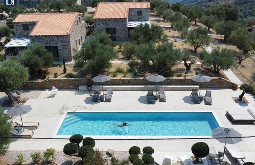 Pylos-Nestoras Villa | Villa Messinia: Ocean View with Pool & Breakfast Included