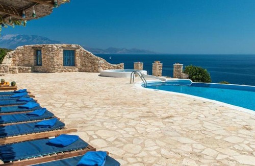 Korithi Villa | Explore Villa Zakynthos: Relax by the Ocean View Pool