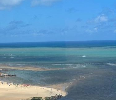 Barra de Jangada Apartment | Oceanfront Retreat: Flat a beira mar II with Pool & Beach