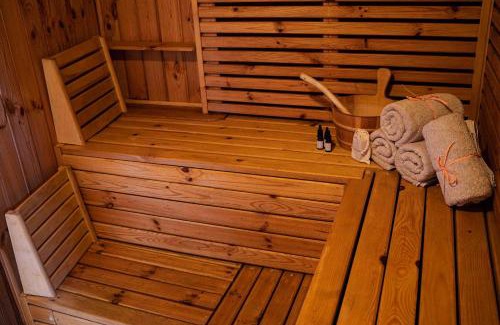 Lesko Ski Chalet | Experience Bieszczadzka Bania: Oceanfront Retreat with Pool
