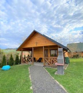 Bukowiec House | Scenic Bieszczadzkie Domki with Oceanfront Hot Tub Views