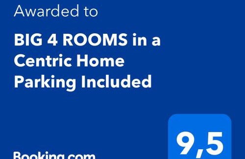 Egia House | Spacious 4-Star Rooms with Parking in Central Location
