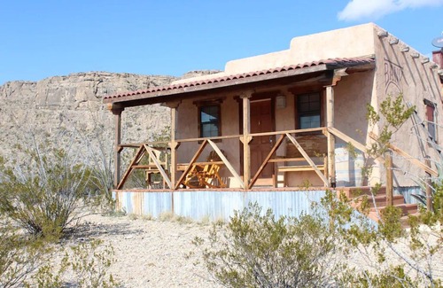 Terlingua Cabin | Discover Ten Bits Ranch: Pet-Friendly Retreat in Big Bend