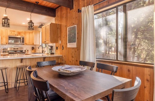 Whispering Forest Cabin | Pet-Friendly Spa Retreat with Trails and Fire Pit