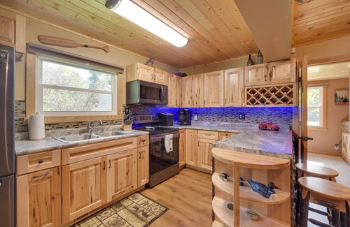 Rice Lake House | Exceptional Rice Lake Hideaway with Dock & Family Amenities