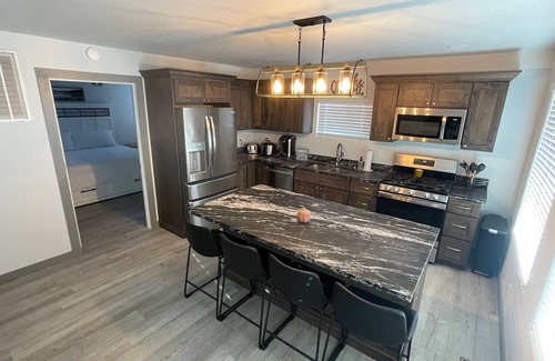 Afton House | Big Grand Lake Cabin on Duck Creek with Pool