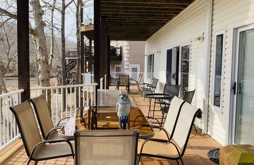 Roach House | Stunning Lakefront Family Retreat with Spa & Hot Tub