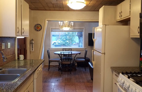 Happy Camp Cabin | Cozy Escapes at Bigfoot RV & Cabins Park, Pet Friendly!
