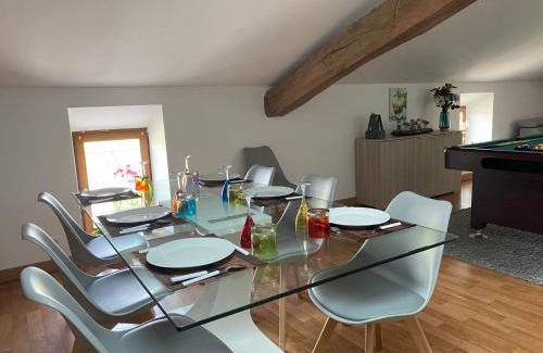 Socourt Apartment | Relax at Billard & Sauna: Perfect for Families and Pets