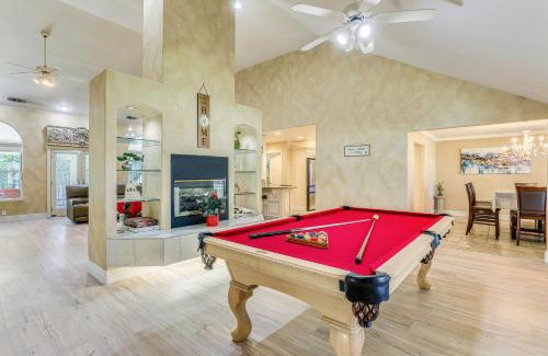 Clovis House | Inviting Clovis Home with Pool, Billiards & Ocean Views